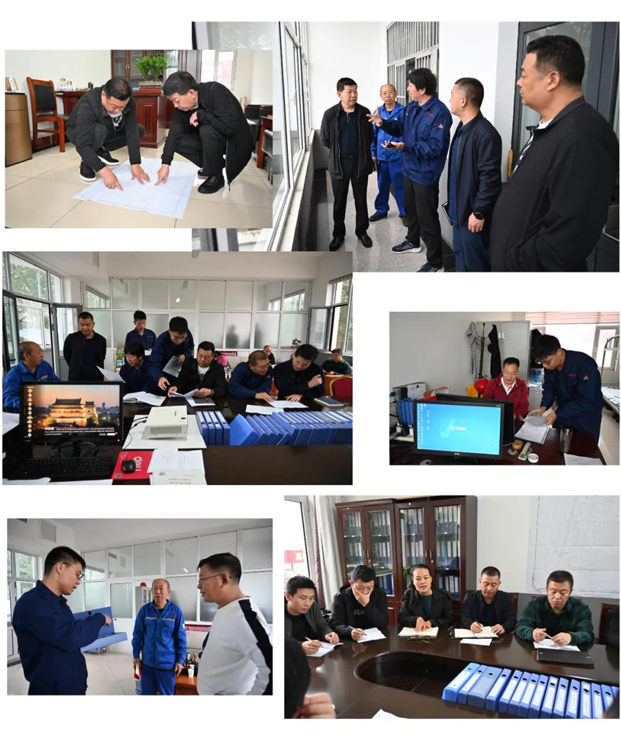【转型发展】综合调研帮建 打牢转型基。：：集团组织对高新石化进行综合调研