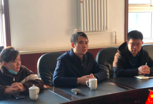 【工作动态】潞州区副区长谢义周一行到圆梦钱包淮海发起机走访调研